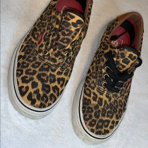 Cheetah print vans
